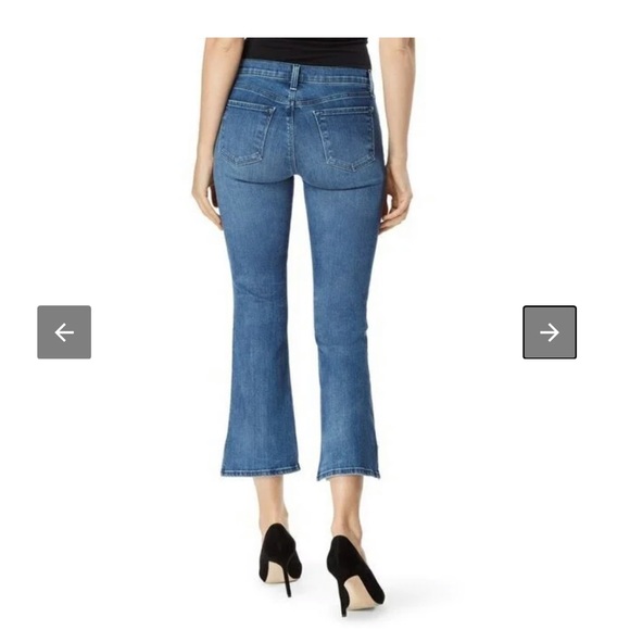 Women’s JBrand  frayed cropped jeans size 29 - Picture 3 of 16